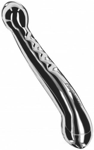 Oboustranné kovové dildo Steel Pleasure